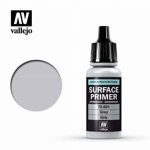 Vallejo Surface Primer - Grey
(18ml)