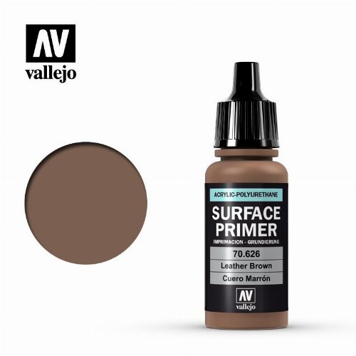 Vallejo Surface Primer - Leather Brown Χρώμα
Μοντελισμού (17ml)