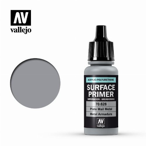 Vallejo Surface Primer - Plate Mail Metal Χρώμα
Μοντελισμού (17ml)