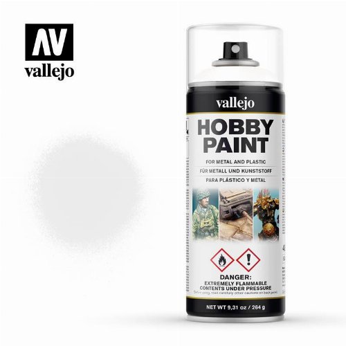 Vallejo Spray - White Χρώμα Μοντελισμού
(400ml)