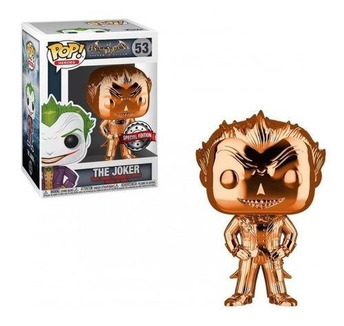 Figure Funko POP! DC Heroes: Arkham Asylum - The
Joker (Orange Chrome) #53 (Exclusive)