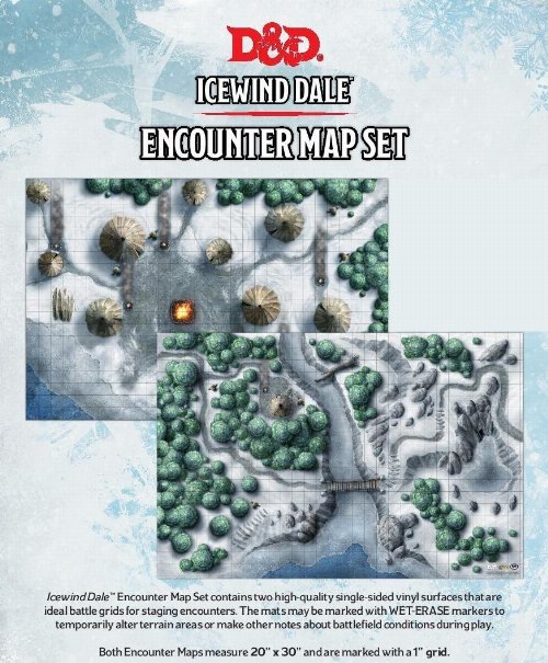 Dungeons & Dragons 5th Edition - Icewind Dale: Map
Set