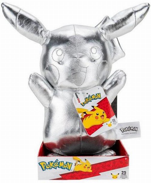 Pokemon: 25th Anniversary - Pikachu (Silver Version)
Φιγούρα Λούτρινο Figure (30cm)