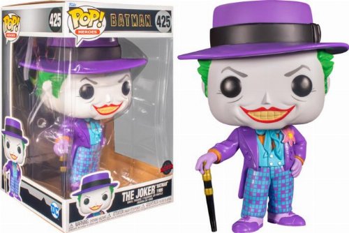 Φιγούρα Funko POP! DC Heroes: Batman 1989 - The Joker
with Hat #425 Jumbosized (Exclusive)