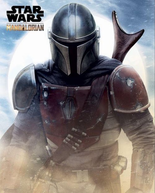 Αυθεντική Αφίσα Star Wars: The Mandalorian -
Sand Poster (52x38cm)