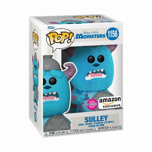 Figure Funko POP! Disney: Monsters Inc 20th
Anniversary - Sulley with Lid (Flocked) #1156
(Exclusive)