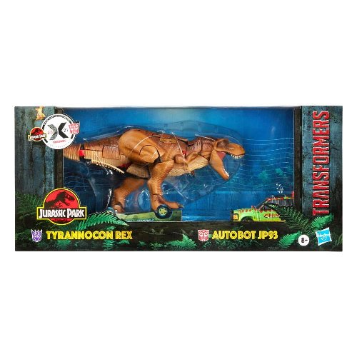 Jurassic Park x Transformers: Generations -
Tyrannocon Rex & Autobot JP93 Action Figure
(18cm)
