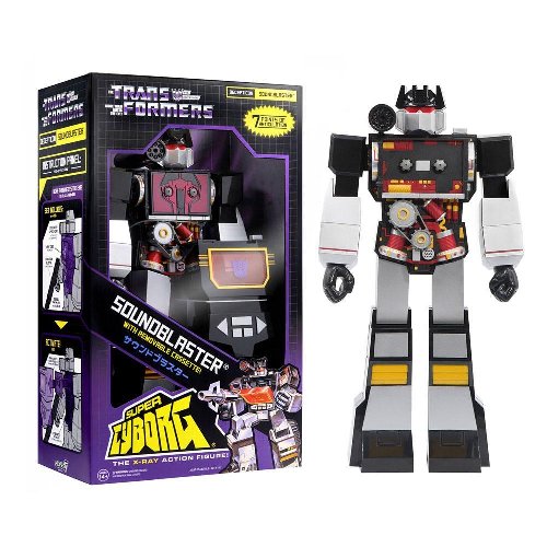 Transformers - Super Cyborg Soundwave (Soundblaster)
Action Figure (28cm)