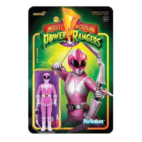 Φιγούρα Δράσης Mighty Morphin Power Rangers: ReAction
- Pink Ranger (10cm)