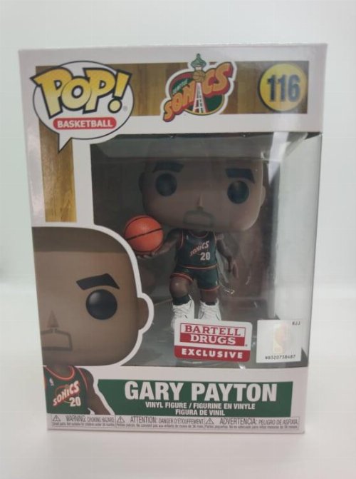 Φιγούρα Funko POP! NBA: Legends - Gary Payton (Sonics
Road Jersey) #116 (Bartell Drugs Exclusive)