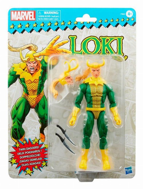 Φιγούρα Δράσης Marvel Legends: Retro Collection - Loki
(15cm)
