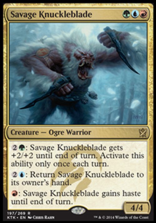 Savage Knuckleblade - Foil
