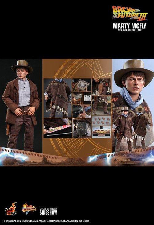 Back To The Future III: Hot Toys Masterpiece - Marty
McFly Action Figure (28cm)