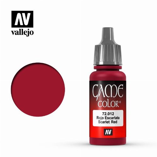 Vallejo Color - Scarlet Red
(17ml)
