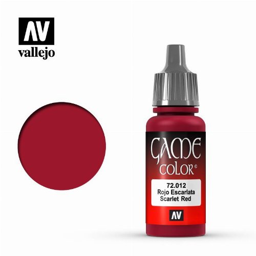 Vallejo Color - Scarlet Red Χρώμα Μοντελισμού
(18ml)