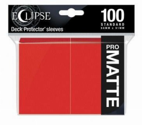 Ultra Pro Card Sleeves Standard Size 100ct -
PRO-Matte Apple Red