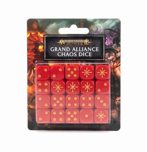 Warhammer Age of Sigmar - Grand Alliance Chaos Dice
Pack