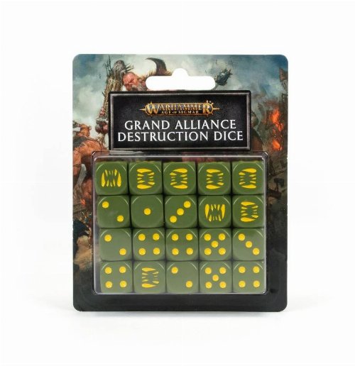 Warhammer Age of Sigmar - Grand Alliance
Destruction Dice Pack