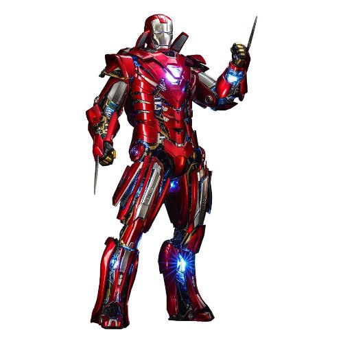 Φιγούρα Iron Man 3: Hot Toys Masterpiece - Silver
Centurion (Armor Suit Up Version) Action Figure
(32cm)