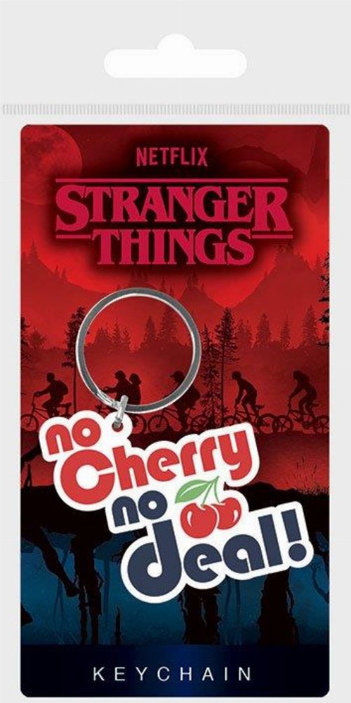 Μπρελόκ Stranger Things - No Cherry No Deal
Keychain