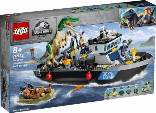 LEGO Jurassic World - Baryonyx Dinosaur Boat Escape
(76942)
