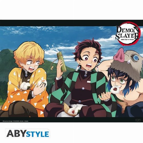 Αυθεντική Αφίσα Demon Slayer: Kimetsu no Yaiba -
Trio Poster (52x38cm)