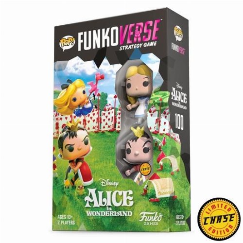 Επιτραπέζιο Παιχνίδι Funkoverse Strategy Game: Alice
in Wonderland - 2-Pack Expandalone (Chase)