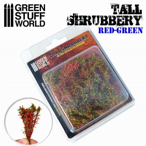 Green Stuff World - Tall Shrubbery (Red
Green)