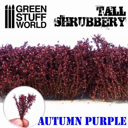 Green Stuff World - Tall Shrubbery (Autumn
Purple)