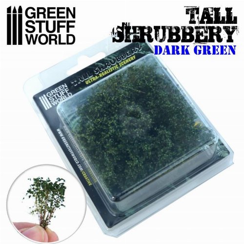 Green Stuff World - Tall Shrubbery (Dark
Green)