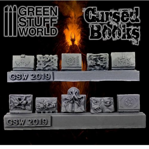 Green Stuff World - 10x Resin Cursed
Books