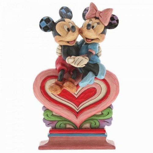 Mickey Mouse and Minnie Mouse: Enesco - Heart to
Heart Statue Figure (22cm)