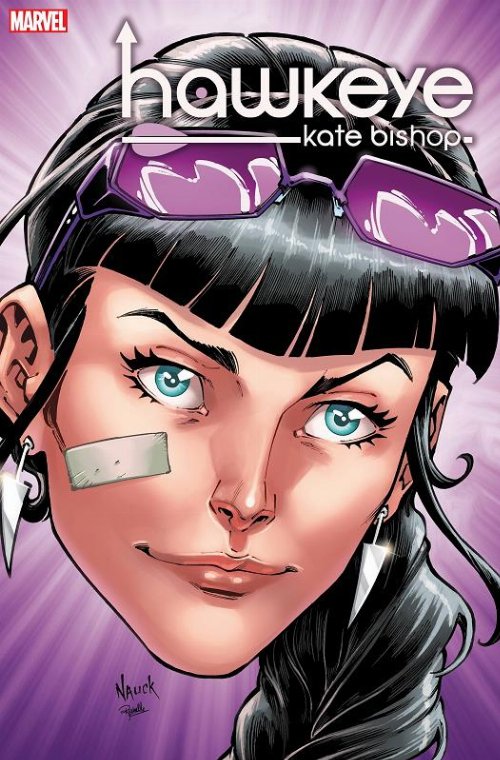 Hawkeye Kate Bishop #1 (OF 5) Nauck Headshot Varinat
Cover