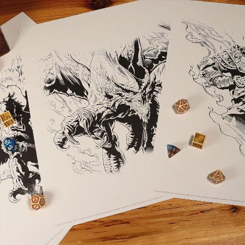 Dungeons and Dragons - Lithograph 7-Pack Set
(36x28cm)
