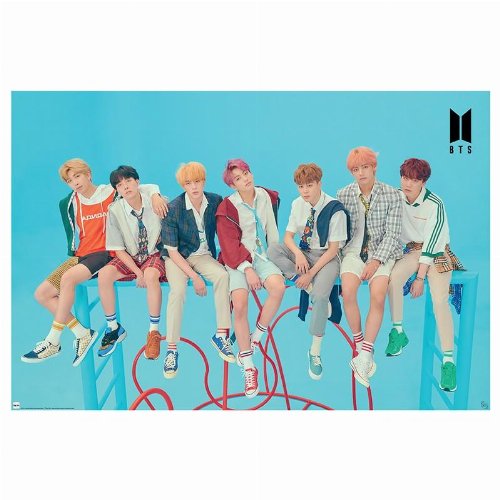 Αυθεντική Αφίσα K-Pop BTS - Group Blue Poster
(61x92cm)