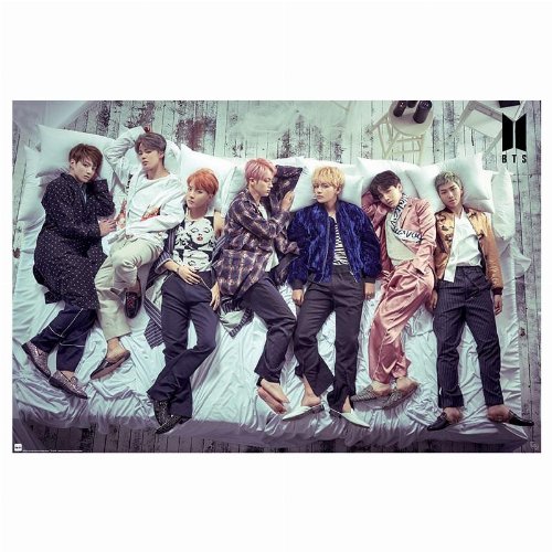 BTS - Group Bed Poster (61x92cm)