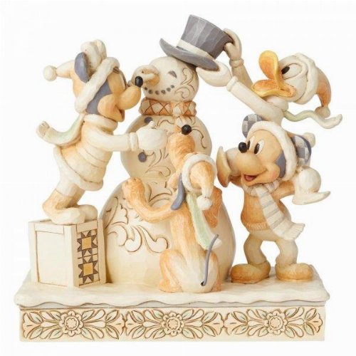 Frosty Friendship: Enesco - White Woodland Mickey and
Friends Φιγούρα Αγαλματίδιο (15cm)