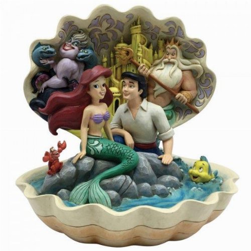 Seashell Scenario: Enesco - The Little Mermaid Shell
Scene Φιγούρα Αγαλματίδιο (21cm)