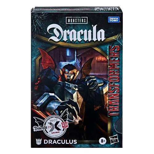 Transformers x Universal Monsters: Dracula -
Draculus (90th Anniversary) Action Figure
(14cm)
