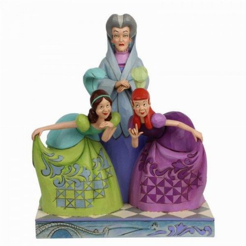 The Terrible Tremaines: Enesco - Lady Tremaine,
Anastasia and Drizell Statue Figure (22cm)
