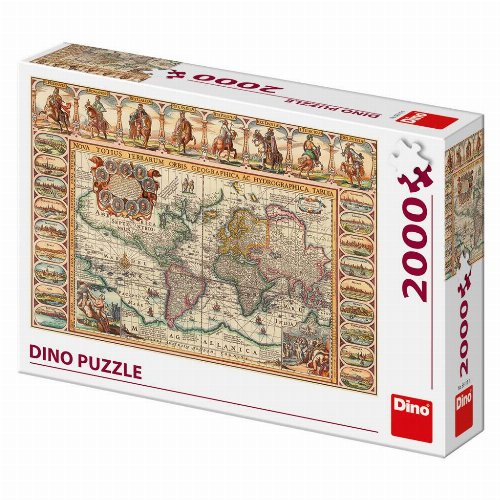 Παζλ 2000 κομμάτια - Ιστορικός Παγκόσμιος
Χάρτης