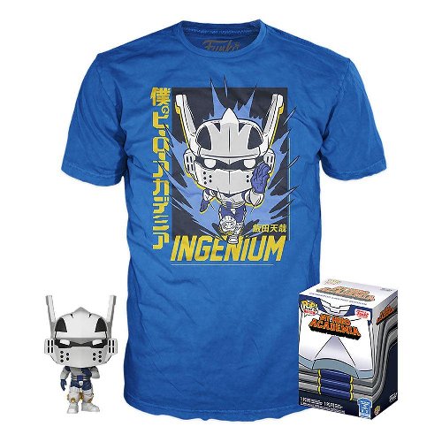 Συλλεκτικό Funko Box: My Hero Academia - Tenya Ido:
Ingenium (Full Mech Suit) Funko POP! with T-Shirt