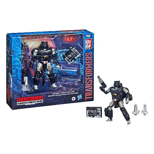 Transformers: Deluxe Class - Covert Agent Ravage &
Decepticon Forever Ravage Φιγούρα Δράσης (SDCC 2021
Exclusive)
