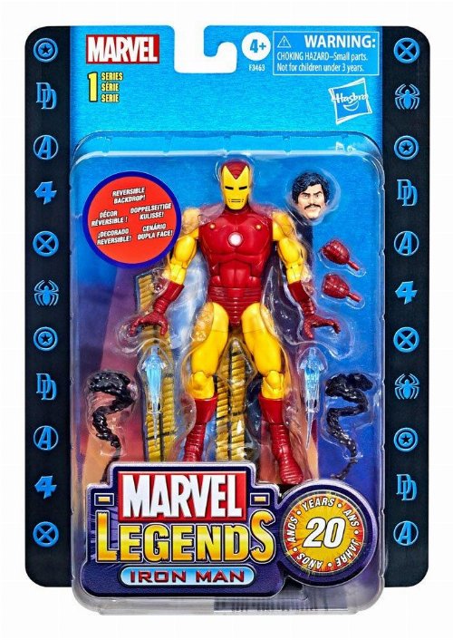 Marvel Legends: 20th Anniversary - Iron Man Φιγούρα
Δράσης (15cm)