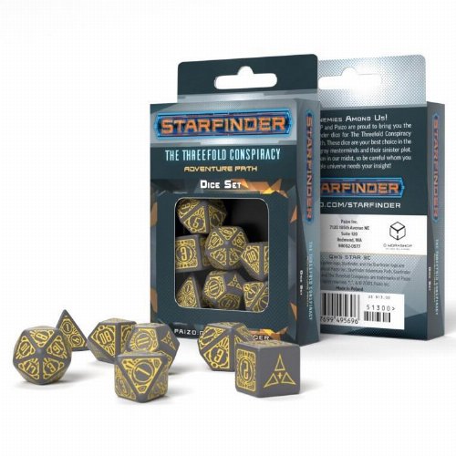 Σετ Ζάρια - Starfinder Dice Set - Threefold
Conspiracy