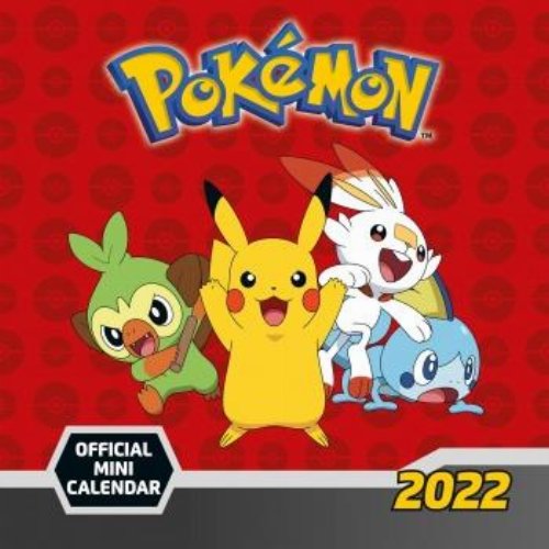 Ημερολόγιο Pokemon - 2022 Square Official Wall
Calendar