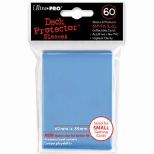 Ultra Pro Japanese Small Size Card Sleeves 60ct -
Light Blue