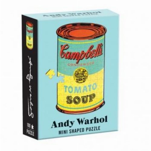 Puzzle 100 pieces - Andy Warhol: Campbell's Soup
(Shaped)