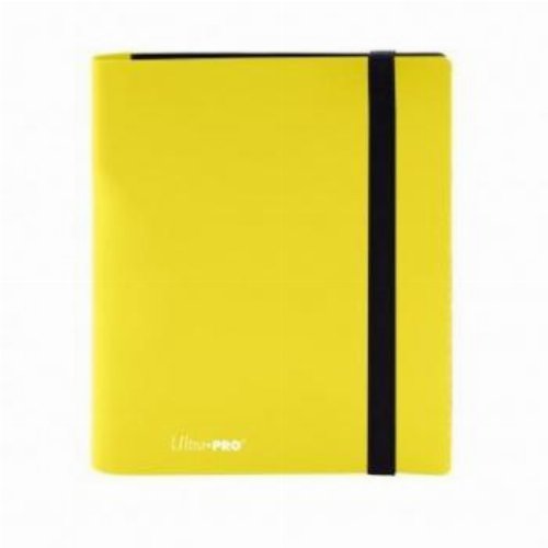 Ultra Pro - 4-Pocket Pro-Binder - Eclipse Lemon
Yellow