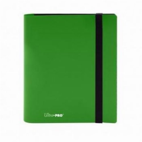 Ultra Pro - 4-Pocket Pro-Binder - Eclipse Lime
Green